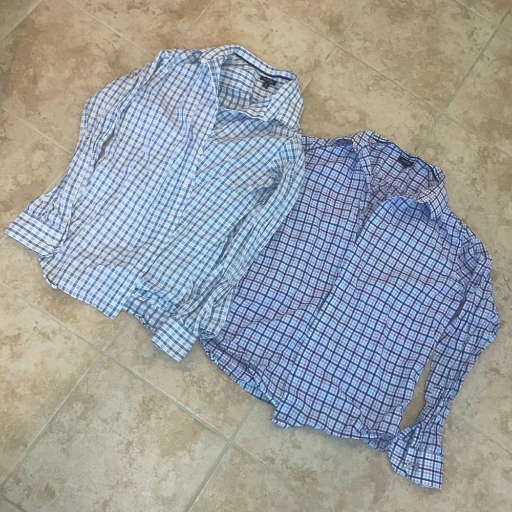 2-Piece Men’s Dress Shirt Bundle | APT 9 | Size M - Picture 2 of 7